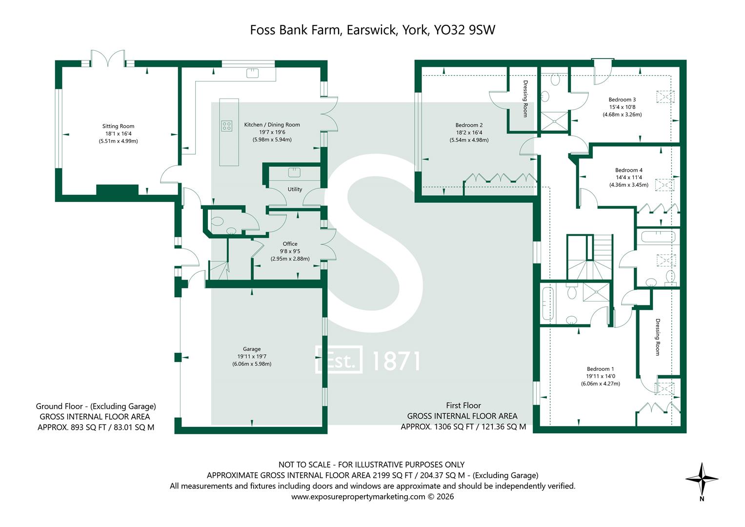 Strensall Road The Lodge, Foss Bank Farm York YO32 9SW