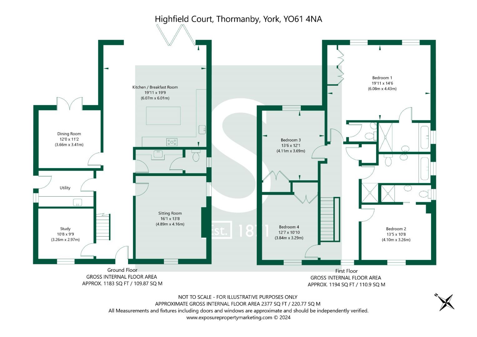 Highfield Croft Laurel House, 3 York YO61 4NA
