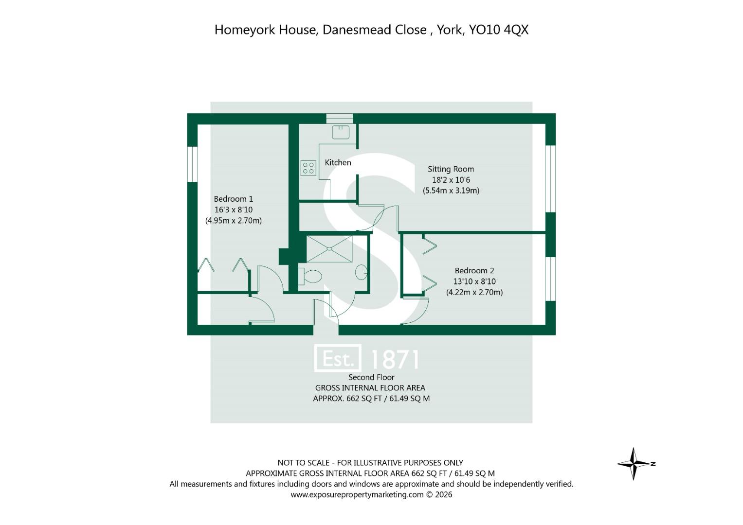 Danesmead Close 65 Homeyork House York YO10 4QX